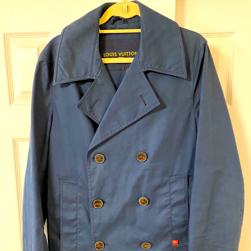 Louis Vuitton Cup Sail Racing Pea Coat